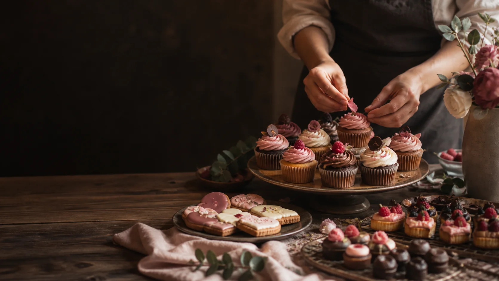 Illustration of bakery treats